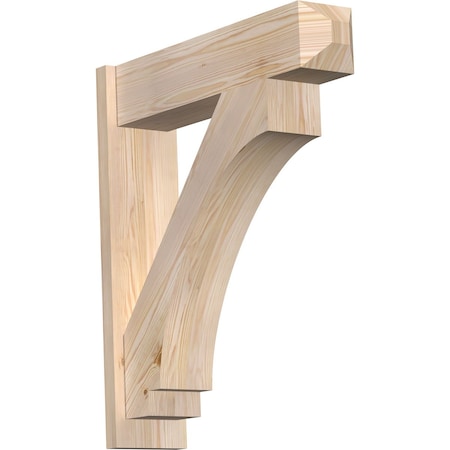Ekena Millwork Imperial Smooth Craftsman Outlooker, Douglas Fir, 7 1/2"W x 30"D x 34"H OUT08X30X34IMP04SDF